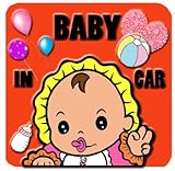 マグネット/赤ちゃん ステッカー/ベイビー/ネーム入れ不可/かわいい/雑貨/グッズ/BABY IN CAR/BABYINCAR/オリジナル/ハンドメイド/手作り/車/車用ステッカー/雑貨/
