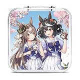 ウマ娘 Switch用ゲーム機用カセットケース Switchケース スイッチケース スイッチ保護カバー 収納バッグ Switch対応ハードケーススイッチ 防塵 防汚 防水 耐衝撃 12枚収納ジョイコン全面保護 着脱簡単