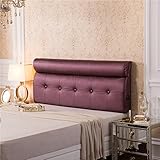 Vercartベッドガード クッション フェンス カバー ヘッドボード ベッドの背もたれ 幅180cm 高さ60cm 奥行き10cm CodeVC1487