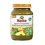 ホレベビーフード 有機ポテト入りホウレンソウ デメター認定 5か月から 190g