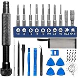 【Amazon限定ブランド】oGoDeal 精密ドライバーセット 各種ゲーム機用 任天堂/PS4/SwitchLite/JoyCon/NES/SNES/GBA/Xbox/PS5/macmini/NintendoSwitch/ などに対応 六角 （3.