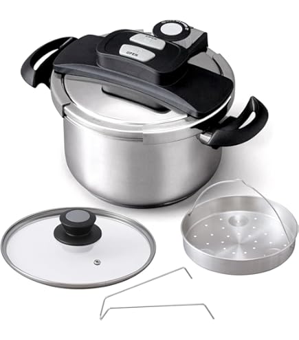 Amazon | 圧力鍋用Silitスペアパーツ蓋ハンドルSicomatic®T-PlusØ18