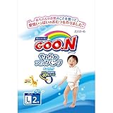 【お試しパック】 グーン やわらかフィットパンツ 男の子用 Lサイズ (9~14kg) 2枚入