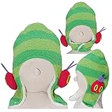 2016年 秋冬 はらぺこあおむし マスコット付き なりきりニット帽子 THE WORLD OF ERIC CARLE グリーン◇48-50cm