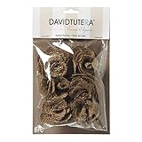 David Tutera黄麻布花 – ブラウン – 2.5 X 1インチ – 6ピース