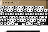 Bfenown 交換用キーキャップ キー シザークリップ ヒンジ MacBook Air 13インチ 15インチ M4 M5 A3240 A3241 A3448 A3449 MacBook Pro 14インチ M3 M4 M5 Pro/Max A3185 A3186 A3401 A311 A311 12 A3 403 A3434 2024-2026年式。