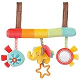 YeahiBaby Baby Todder Soft Spiral Animal Rattle Hanging Toys Kids Pram Crib Mobile Stroller Toy Gift