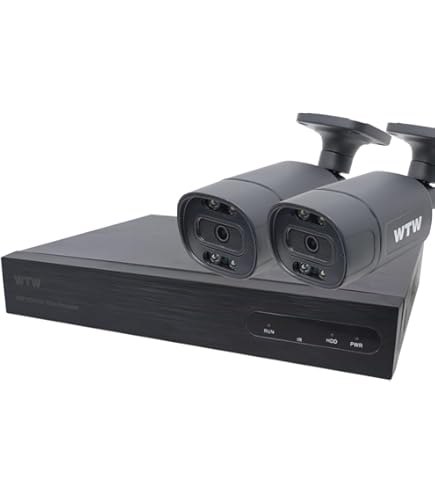 最後です。WTW 塚本無線 防犯カメラセット500万画素対応モニター付き2TB Amazon.co.jp: WTW 塚本無線 防犯カメラセット 500万画素対応