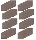 サンコー おくだけ吸着 保護マット タイルマット 30×30cm 80枚入 ブラウン KG-54