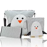 マザーズバッグ ペンギン ウェットバッグ ポーチセット [並行輸入品]