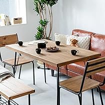 ブルックリン家具】古材×ブラックスチール コーヒーテーブル W70 - HBT