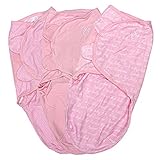 スワドルミー おくるみ ステージ2 Cursive Pink S/M 3枚セット 54890 ベビー ブランケット Swaddle Me サマーインファント Summer Infant [並行輸入品]