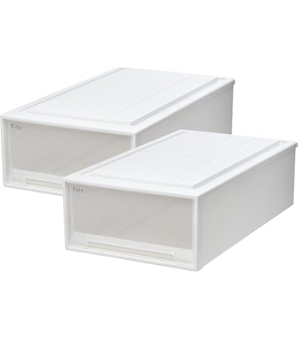 Amazon.co.jp: 天馬 収納ボックス フィッツケース 押入れ 幅39×奥行74
