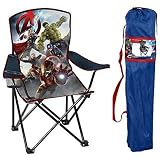 Marvel Avengers Age of Ultron Kids Folding Chair w/ Cup Holder and Carry Bag [並行輸入品]