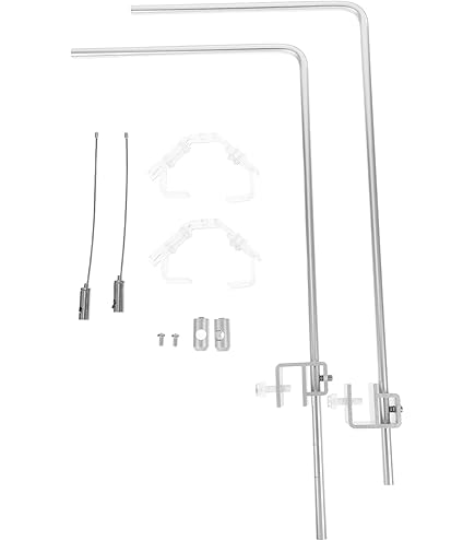 Amazon | chihiros 汎用アルミ製L型ライトスタンド（1本1セット