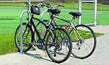 スチールpark-it亜鉛メッキPlusバイクラック – Fits 5 Bikes – サーフェスマウント