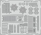 プラッツ 1/72 アメリカ空軍 F-15C イーグル エッチングパーツ 外装用 プラモデル用パーツ M72-56