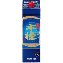 木挽 BLUE 1.8Lパック 25度 6本セット 送料無料 木挽ブルー25度1800mlパック6本セット（雲海酒造