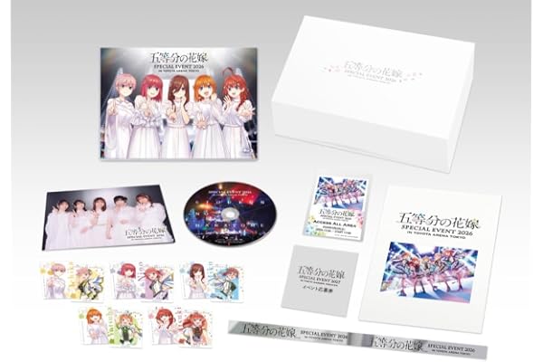 五等分の花嫁 SPECIAL EVENT 2026 in TOYOTA ARENA TOKYO【完全生産限定版 Blu-ray】(スリーブケース+早期予約特典:ポストカード付) [Blu-ray]