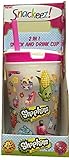 Shopkins Snackeez - White Cup with Pink Rim by Snackeez