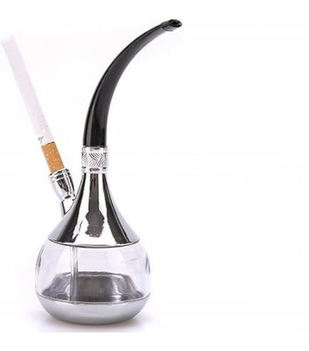 Amazon.co.jp: シーシャ型 水タバコ 水パイプ 喫煙具 (ゴールド