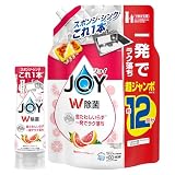 ジョイ W除菌 食器用洗剤 さわやか微香 キャップ付き詰め替え 300mL+詰め替え メガ 1620mL