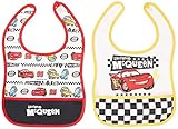 DISNEY/Pixar カーズ 乳幼児 2Pエプロン レッド ポリエステルスムス×ブロード D2C30