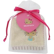Amazon｜ハローキティ[ミニタオル]巾着入りタオルハンカチ/日焼け