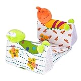 ING STYLE (イング スタイル) ベビー 赤ちゃん 寝返り 授乳後 吐き戻し 防止枕 ふかふかクッション 吸水性抜群 幅調節可能 マジックテープ スリープキーパー 綿 コットン 手洗い可 赤ち