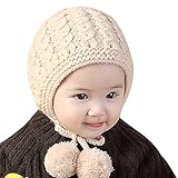 Hongxin HAT ベビー・ガールズ レディース US サイズ: M カラー: ベージュ