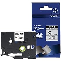 Amazon | 【brother純正】ピータッチ ラミネートテープ TZe-121 幅9mm