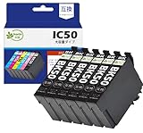 【korin本舗】ICBK50(ブラック) 互換インクカートリッジ エプソン(Epson)用 プリンター インク IC50 50 風船 6本セット 増量 説明書付 残量表示 個包装EP-301 EP-302 EP-702A EP-703A EP-704A EP-705A EP-774A EP-801A EP-802A EP-803A EP-803AW EP-804A EP-804AR EP-804AW EP-901A EP-901F EP-902A EP-903A EP-903F EP-904A EP-904F PM-A820 PM-A840 PM-A840S PM-A920 PM-A940 PM-D870 PM-G4500 PM-G850 PM-G860 PM-T960
