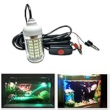 Fashionwu Professional Underwater釣りライトwithワニクリップAttracting魚ランプip68 12 V〜24 V 108led PHO_04Q7DOG1
