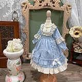 1/4 1/6 1/3 BJD　 球体関節人形 ドレス ドール　コスチューム　人形メイド服 球体関節人形着せ替え ドールドレス プリンセスドレス、メイド服、(ヘッド、素体は含まりません)ピンク (1/6)