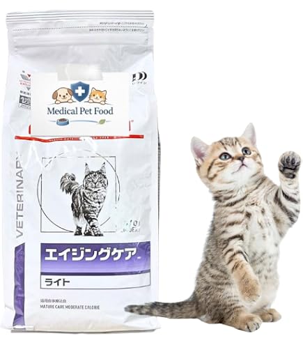 Amazon.co.jp: ロイヤルカナン 猫 エイジングケア 500g 療法食