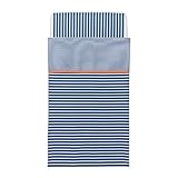 Ikea Skamtsam Crib Duvet Cover / Pillowcase, Dark Blue [並行輸入品]