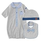 (チャックル) chuckle *ボンシュシュ*新生児ウェアギフトセット グレー 50-60cm P0535-00-00
