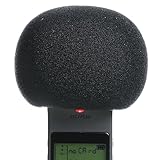 1個 フォームウインドスクリーン for ZOOM H2N/H1 マイクスポンジ 風防カバー マイクフロントガラススポンジカバー ダスト カバー マイ ク ウィンドシールド スポンジ カバー用 雑音低減 音質向上 風切り音低減 for ZOOM H1/H2N アクセサリ (H1)