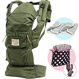 urbanfun collectionアーバンファン 腰ベルト付抱っこひも （カーキ）【（財）製品安全協会 SGマーク認定】よだれパッド+収納ポーチプレゼント付