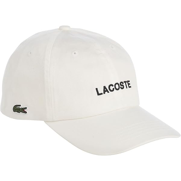 Amazon | ラコステ LACOSTE テニスキャップ・バイザー メンズ 「ノバク