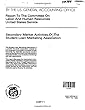 Secondary Market Activities of the Student Loan Marketing Association