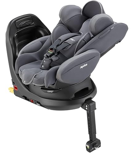 Amazon | Aprica (アップリカ) 新生児から 回転式ISOFIX ベッド型