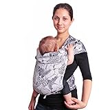 Hoppediz Hop-Tye Classic Baby Carrier Sling (Jacquard Florenz) by Hoppediz