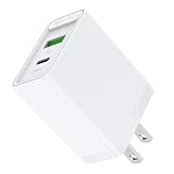 VENTION USB-C USB-A 急速充電器 (20W / 18W, 2ポート) USB PD対応 コンセント充電器 コンパクトサイズ iPhone Android iPad 対応 ホワイト