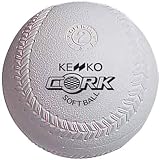 ナガセケンコー NAGASE KENKO ソフトボールボール 新ケンコーソフトボール 2号・コルク芯 1ダース S2C-NEW