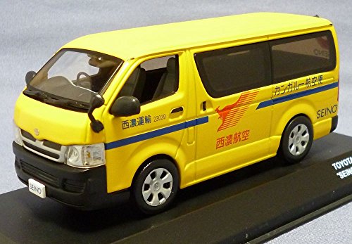 J-コレクション ダイキャストモデル 1/43 トヨタ ハイエース 西濃運輸(イエロー)