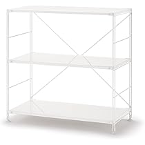 無印良品　スチールユニットシェルフ特大+小セット　幅84タイプ Amazon｜無印良品 スチールユニットシェルフ用スチール棚追加セット 幅