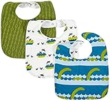 Kickee Pants Bib Set, Sea Monster, Beanstalk & Four and Twenty Blackbirds by KicKee Pants