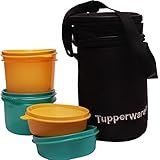 TP-990-T186 Tupperware Executive Lunch (Including Bag) With Small Bowls and Large Bowls allows you t