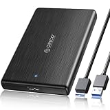 ORICO usb3 . 0 to SATA III 2.5インチ7 mm、9.5 MM 2.5インチSATA HDD / SSD外付けハードドライブのエンクロージャツールフリー[ UASP対応]ブラック( 2189u3 )